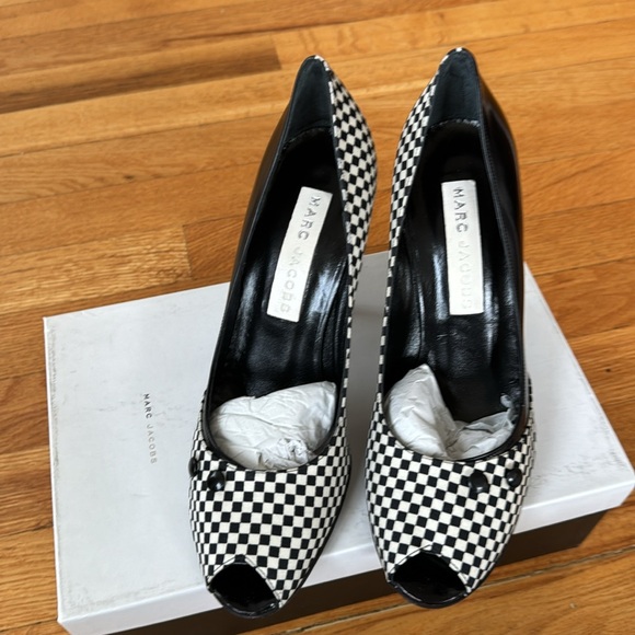 COPY - Marc Jacob’s Checkered Heels- NEW - Picture 3 of 7
